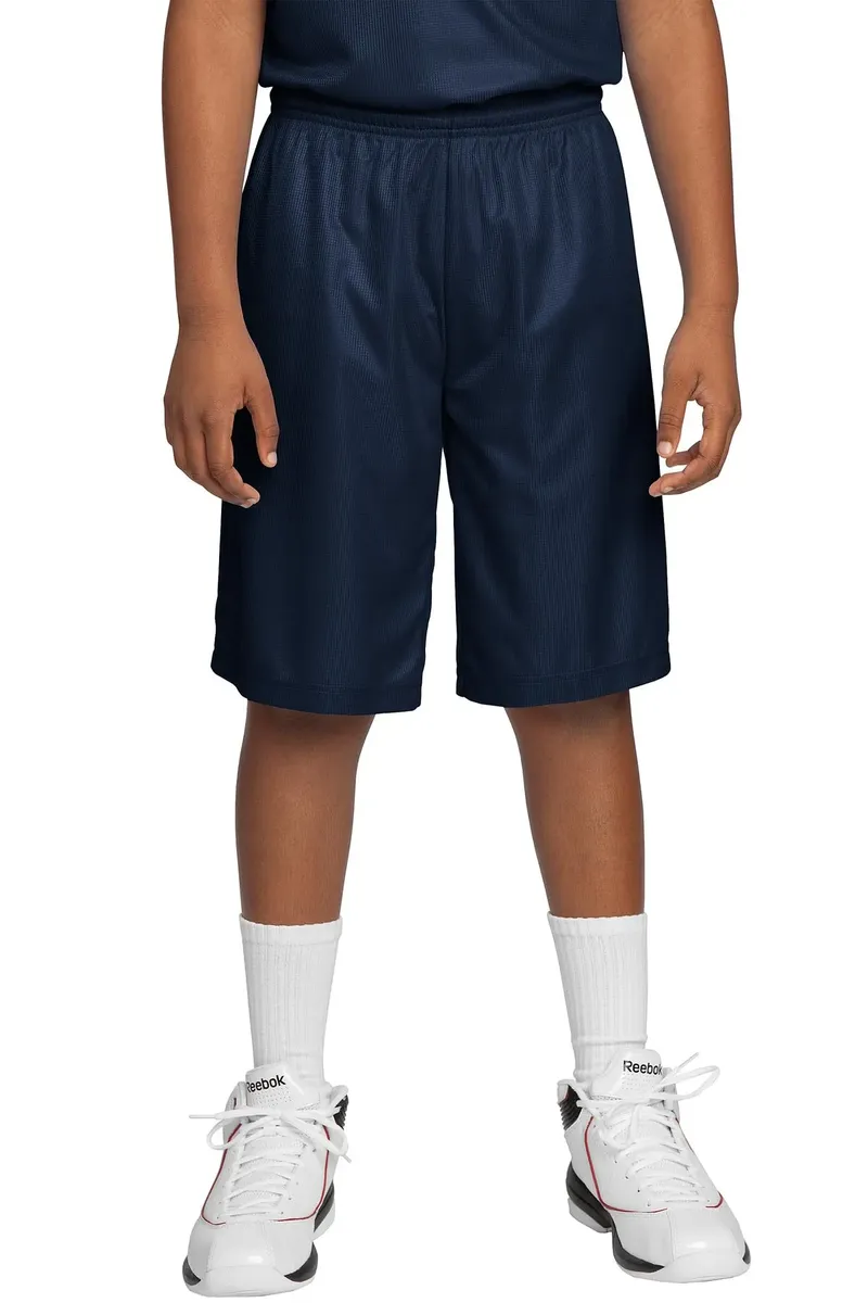 DISCONTINUED Sport-Tek® Youth PosiCharge® Mesh Reversible Short. YT560 - additional view 8