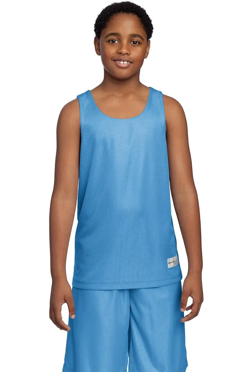 DISCONTINUED Sport-Tek® Youth PosiCharge® Mesh Reversible Tank. YT550 - additional view 5