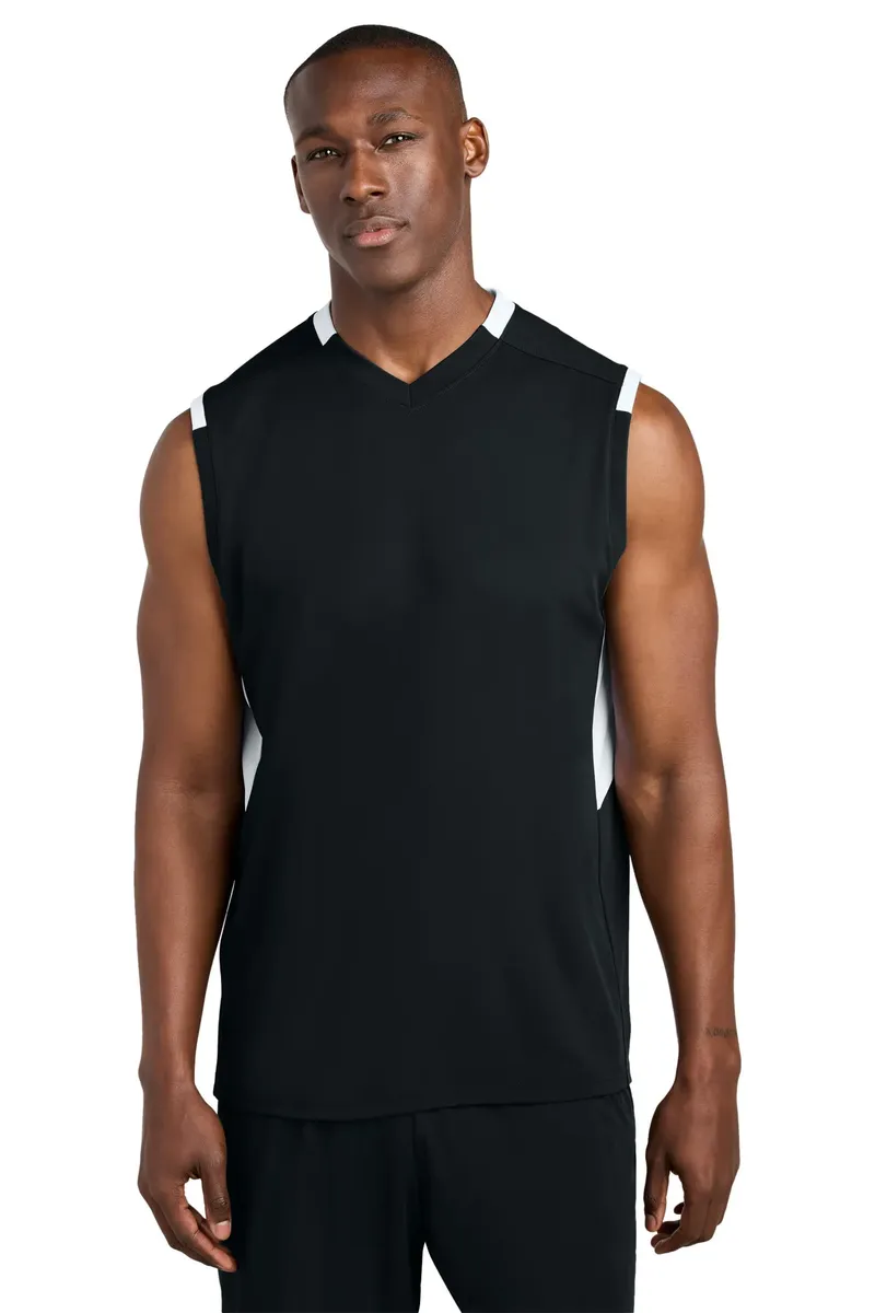 Sport-Tek® Club Sleeveless V-Neck ST441 - additional view 4