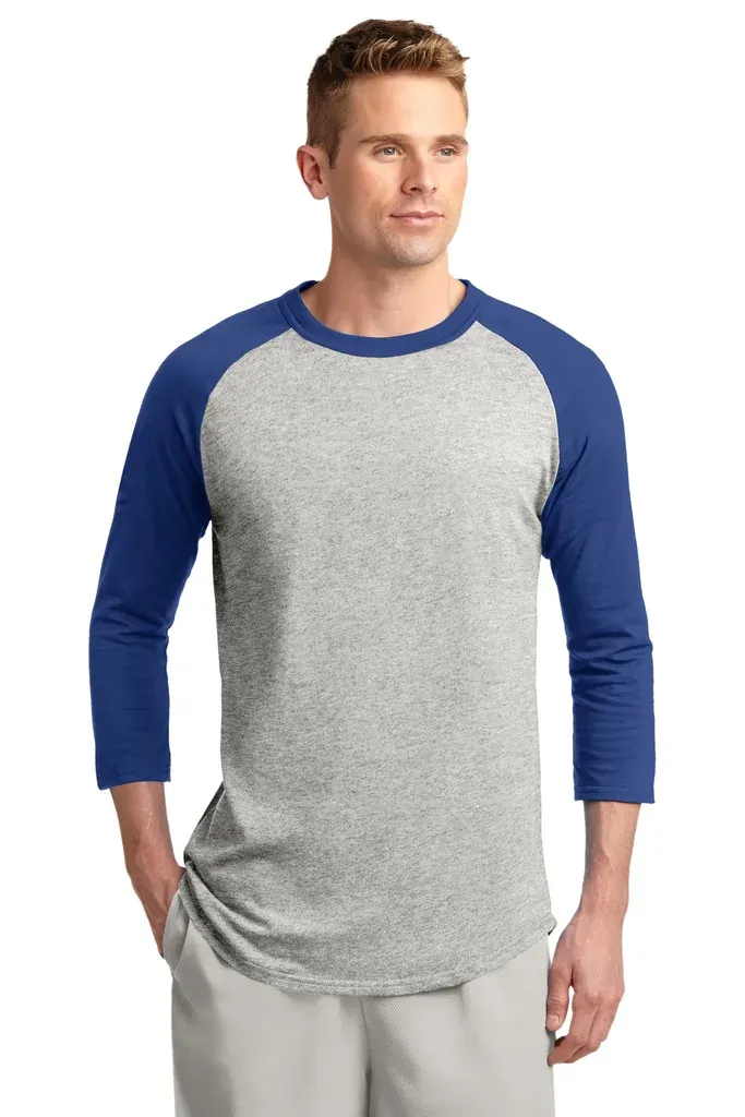 Sport-Tek® Colorblock Raglan Jersey.  T200 - additional view 1