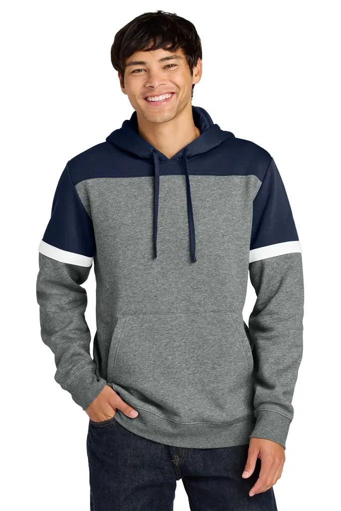 Sport-Tek® Drive Fleece Colorblock Hoodie STF205 - additional view 2