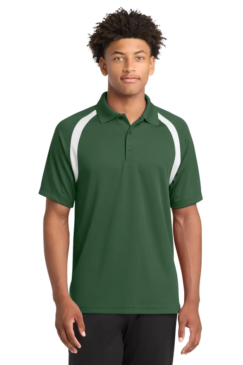 Sport-Tek® Dry Zone® Colorblock Raglan Polo. T476 - additional view 2