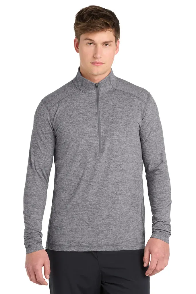 Sport-Tek ® Exchange 1.5 Long Sleeve 1/2-Zip. ST711 - additional view 1