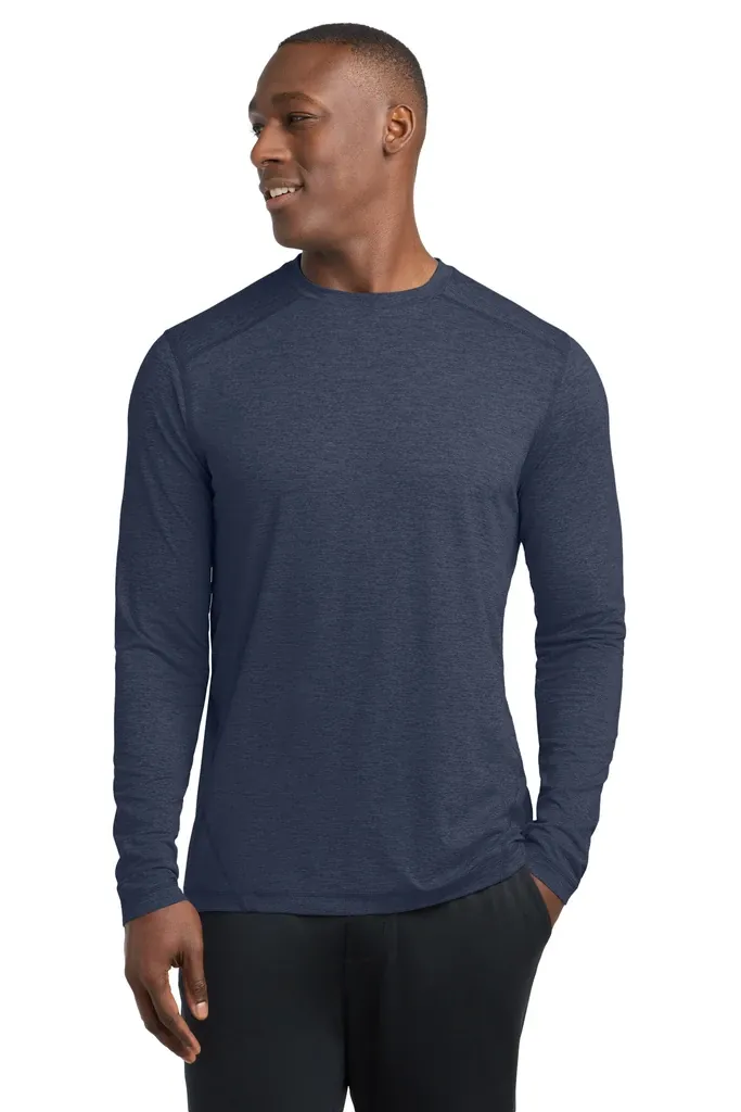 Sport-Tek ® Exchange 1.5 Long Sleeve Crew. ST710 - additional view 1