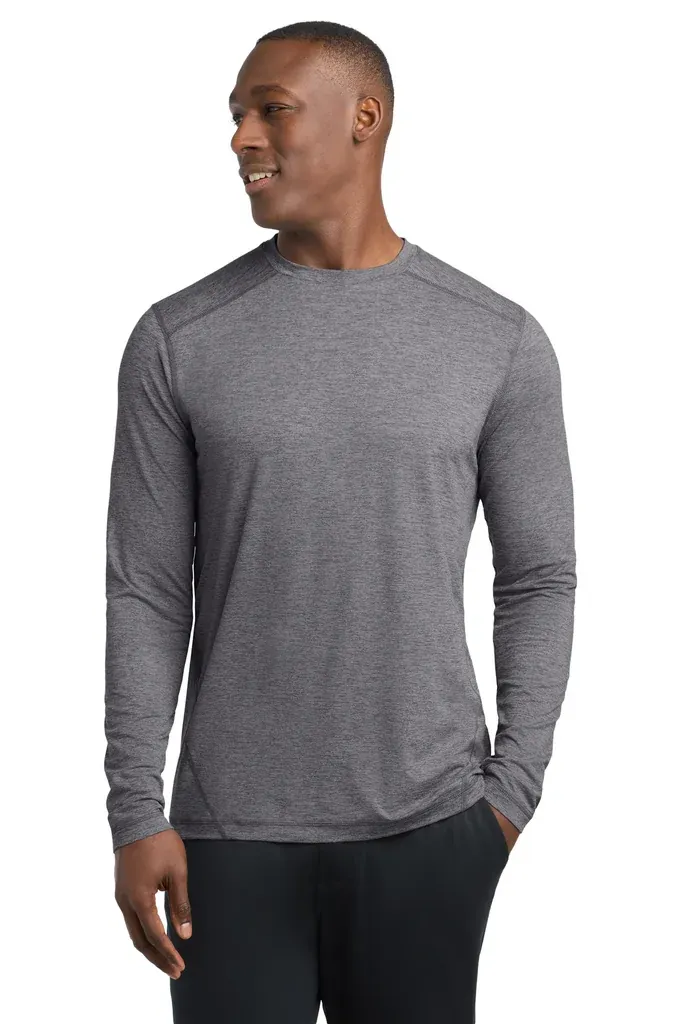 Sport-Tek ® Exchange 1.5 Long Sleeve Crew. ST710 - additional view 2