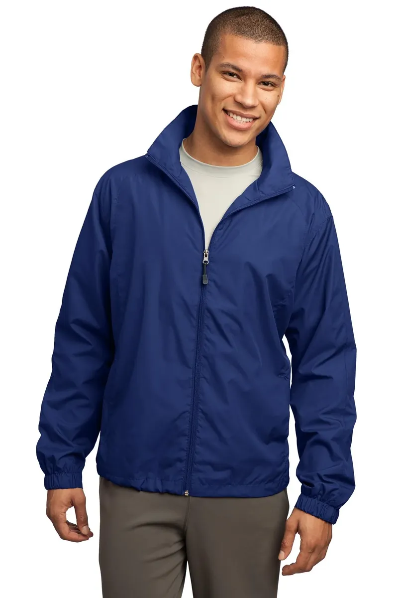 Sport-Tek® Full-Zip Wind Jacket. JST70 - additional view 1
