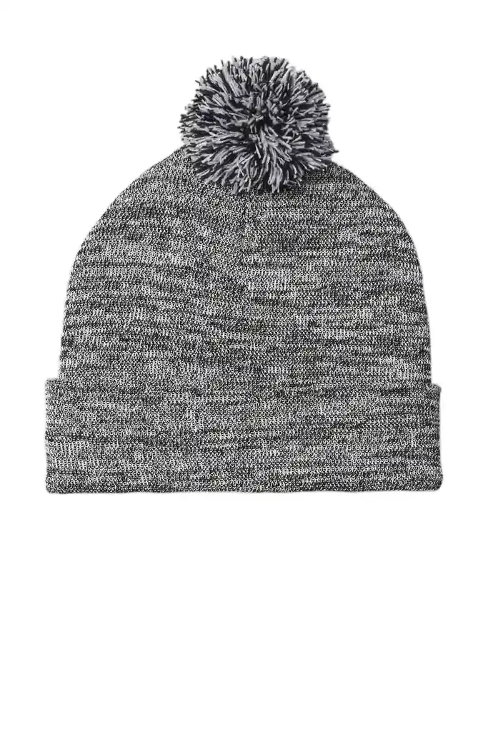 Sport-Tek ® Heather Pom Pom Beanie STC41 - additional view 4