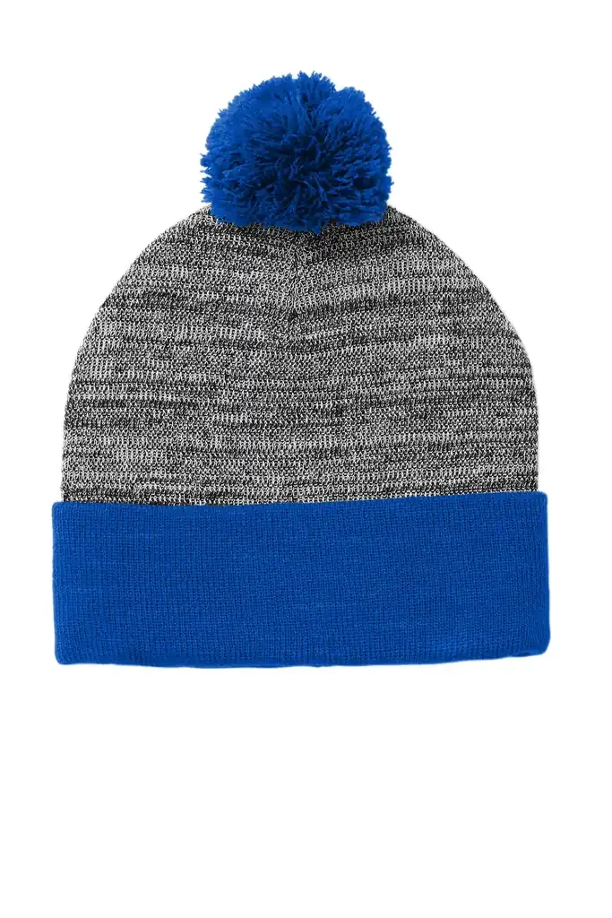 Sport-Tek ® Heather Pom Pom Beanie STC41 - additional view 5
