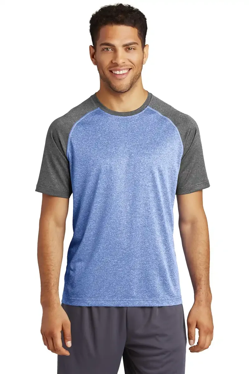 Sport-Tek ® Heather-On-Heather Contender  Tee. ST362 - additional view 1
