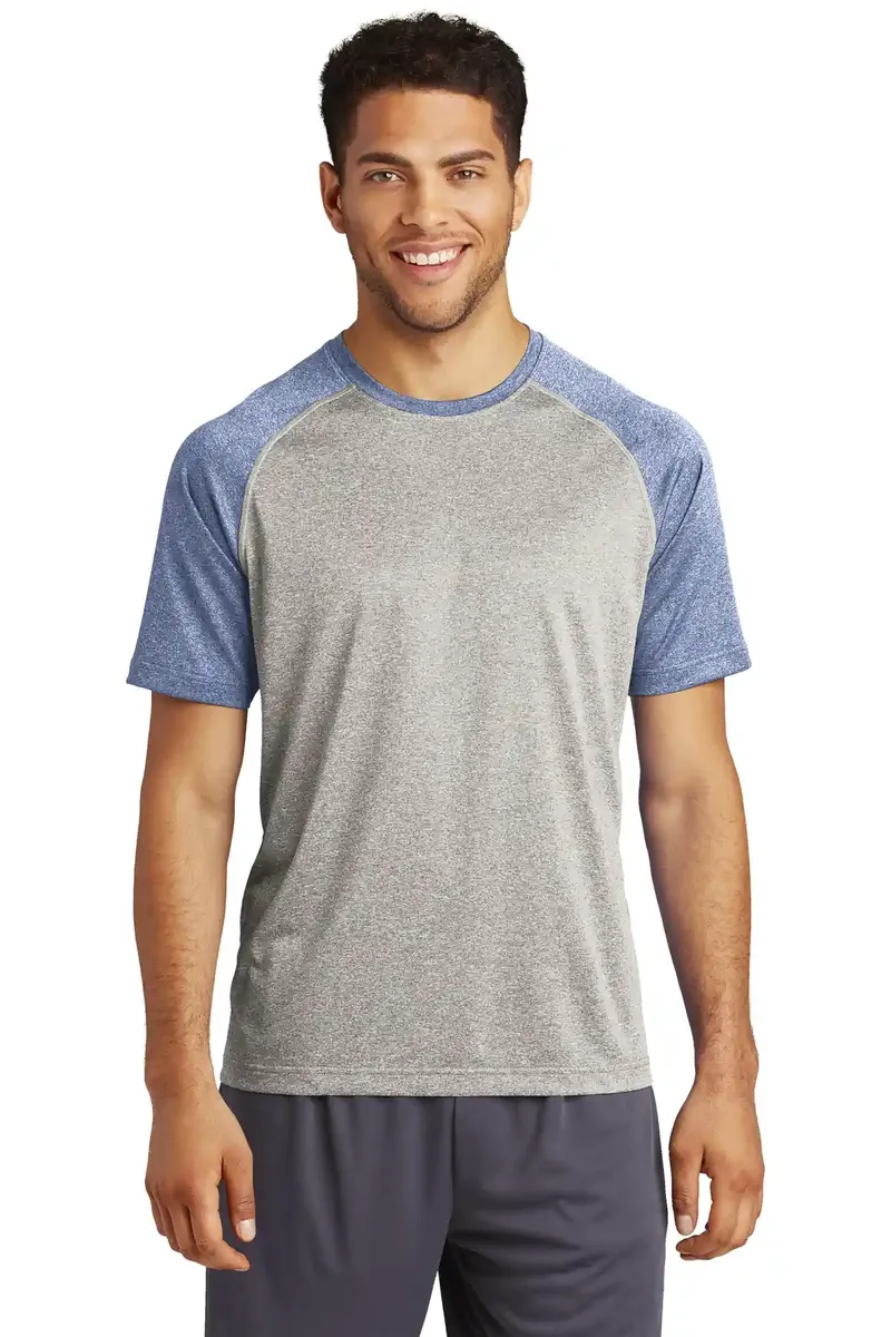 Sport-Tek ® Heather-On-Heather Contender  Tee. ST362 - additional view 2