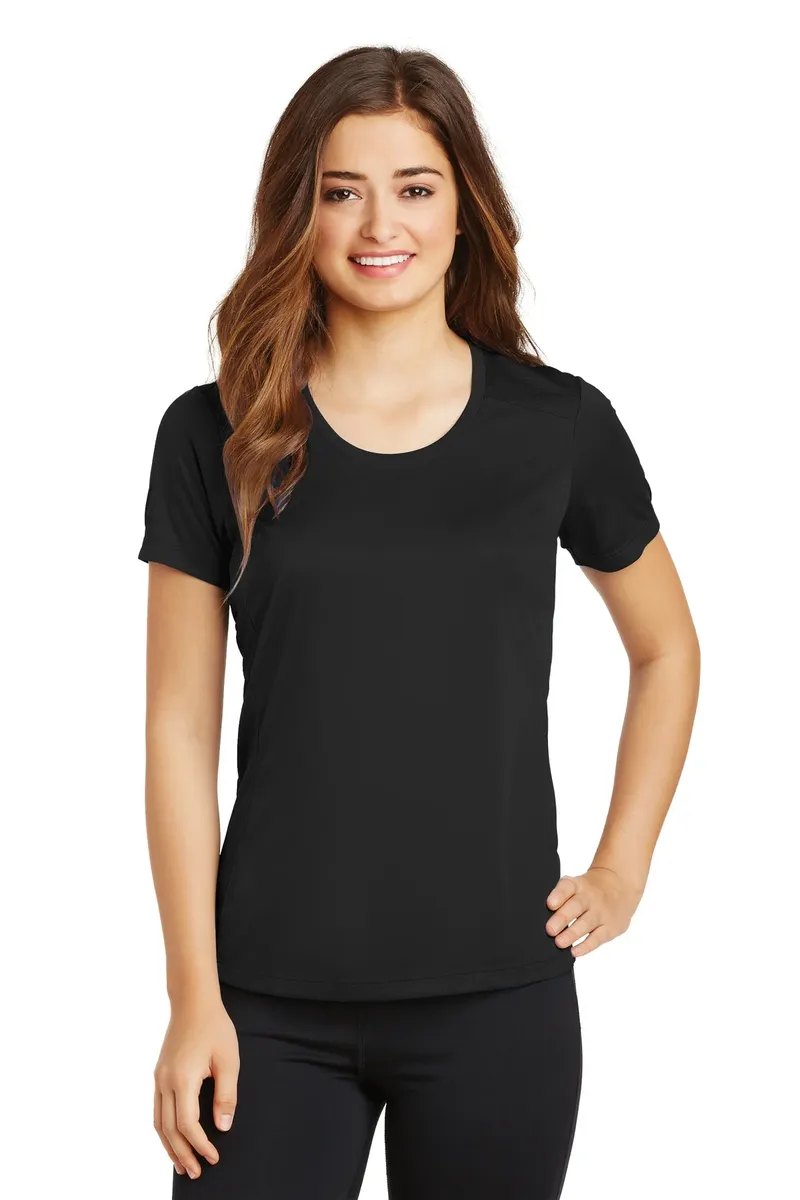Sport-Tek® Ladies PosiCharge® Elevate Scoop Neck Tee. LST380 - additional view 7