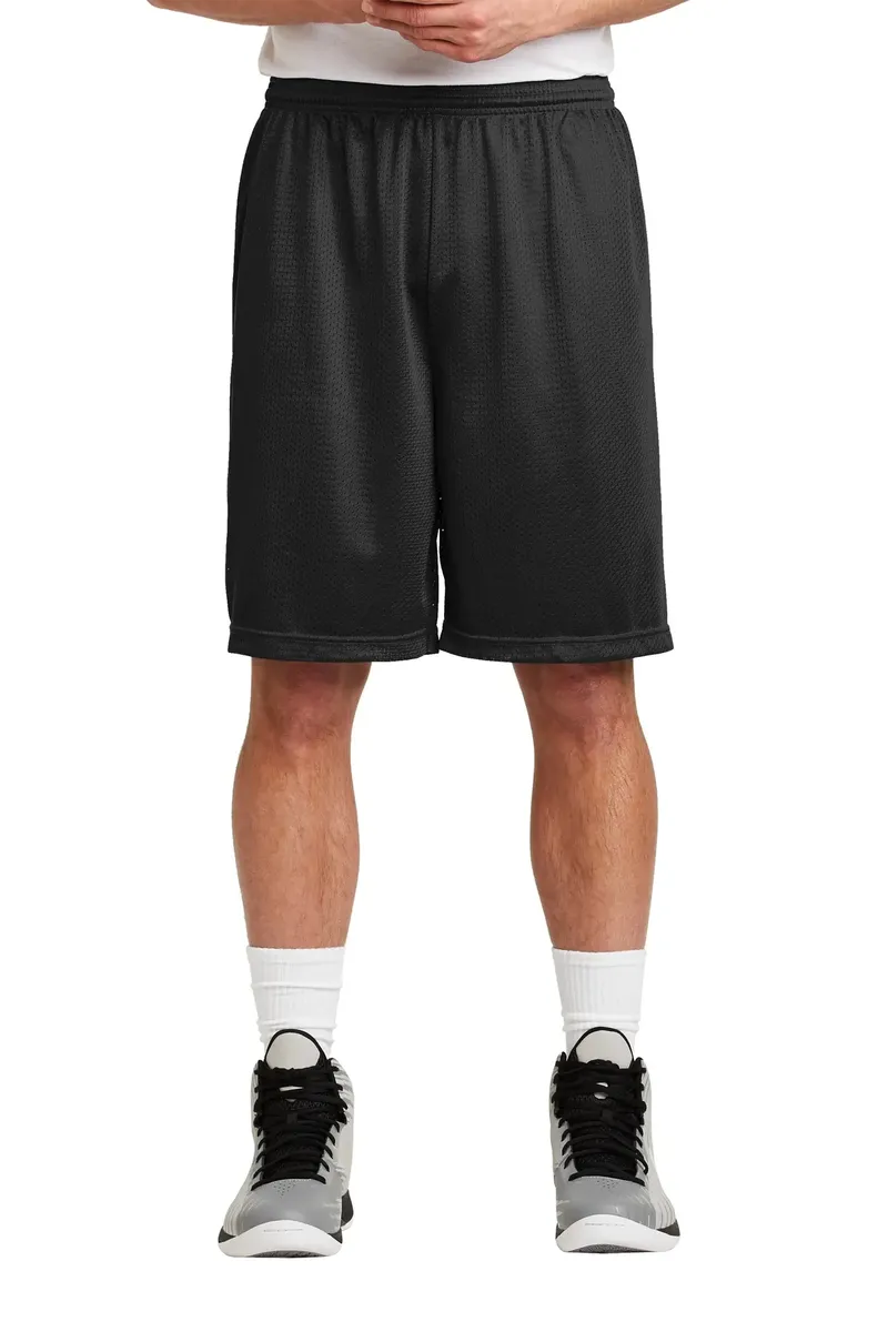 Sport-Tek® Long PosiCharge® Classic Mesh Short. ST515 - additional view 4