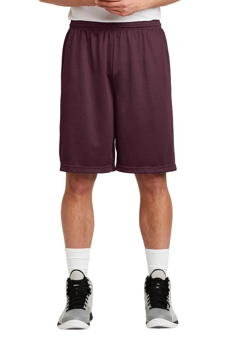 Sport-Tek® Long PosiCharge® Classic Mesh Short. ST515 - additional view 8