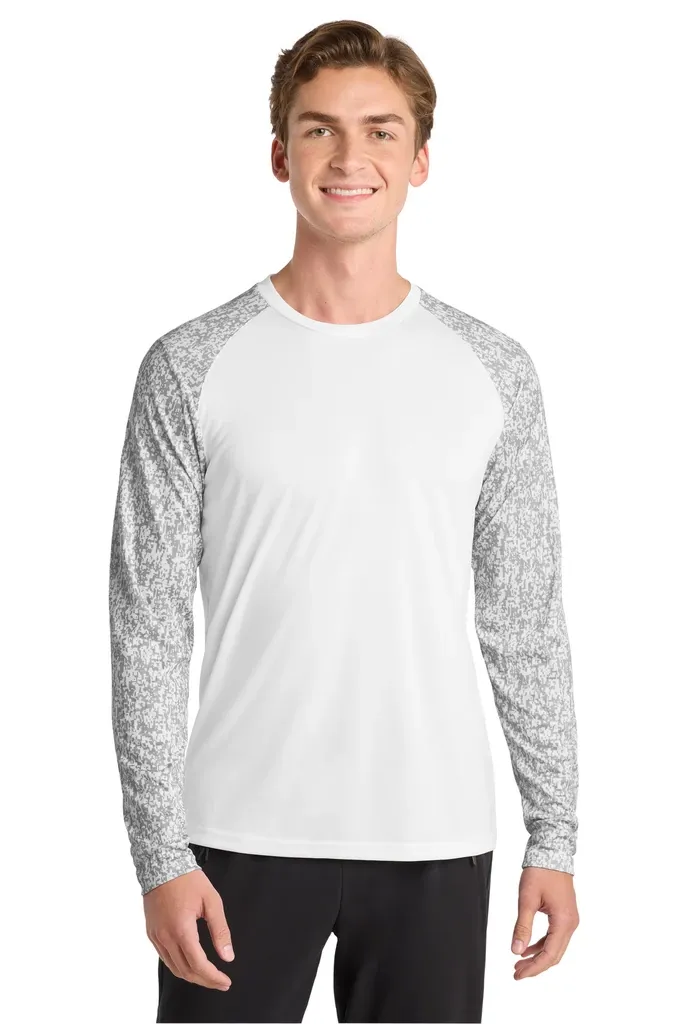 Sport-Tek ® Long Sleeve Digi Camo Tee. ST460LS