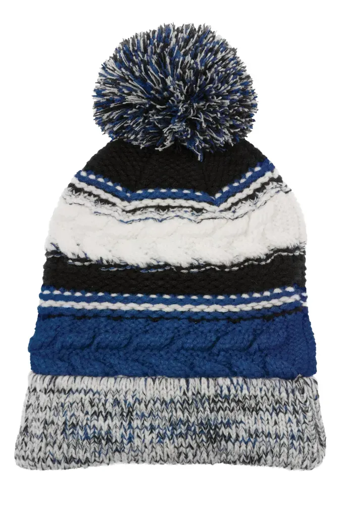 Sport-Tek® Pom Pom Team Beanie. STC21 - additional view 1
