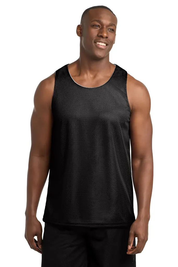 Sport-Tek® PosiCharge® Classic Mesh Reversible Tank. ST500 - additional view 2