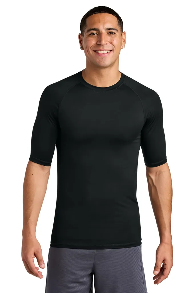 Sport-Tek® PosiCharge® Compression 1/2-Sleeve Tee ST120 - additional view 1
