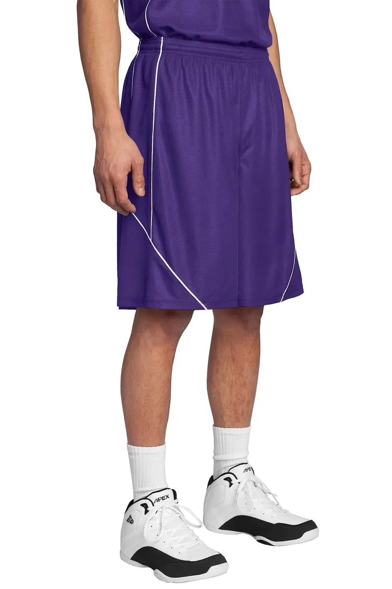 Sport-Tek® PosiCharge® Mesh Reversible Spliced Short. T565 - additional view 6