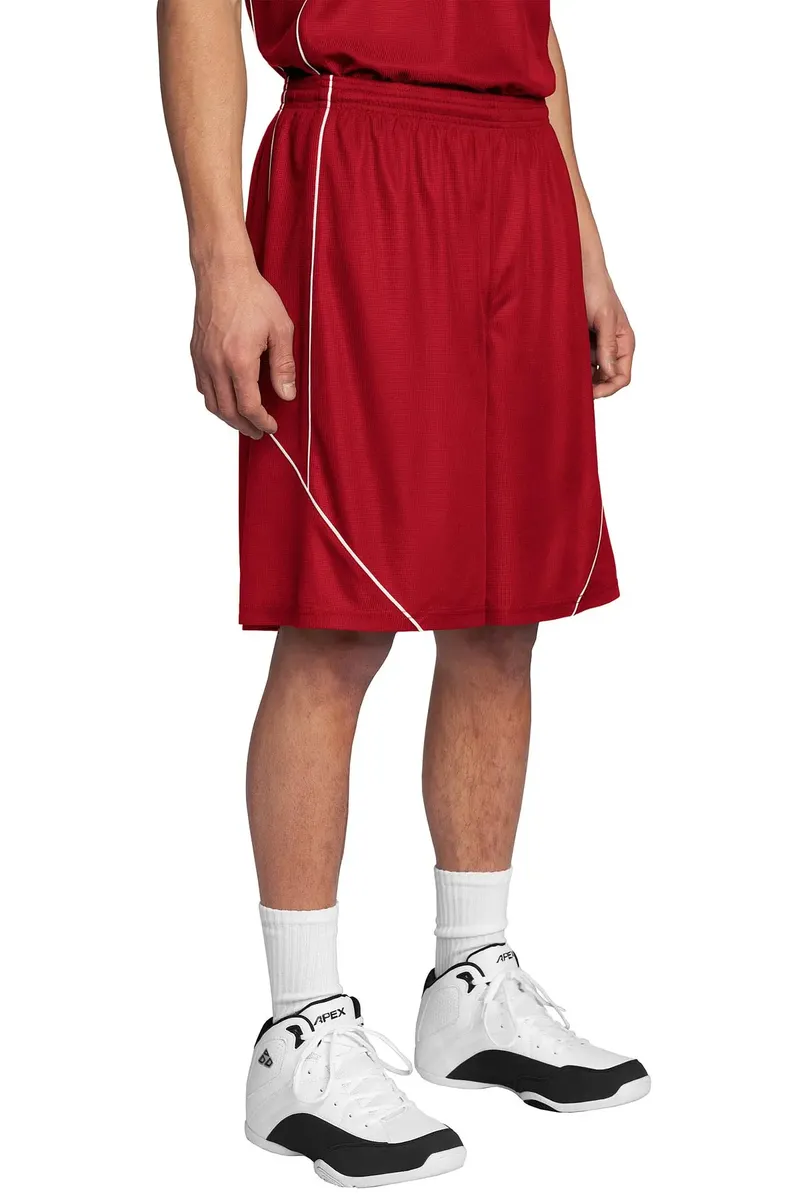 Sport-Tek® PosiCharge® Mesh Reversible Spliced Short. T565 - additional view 2