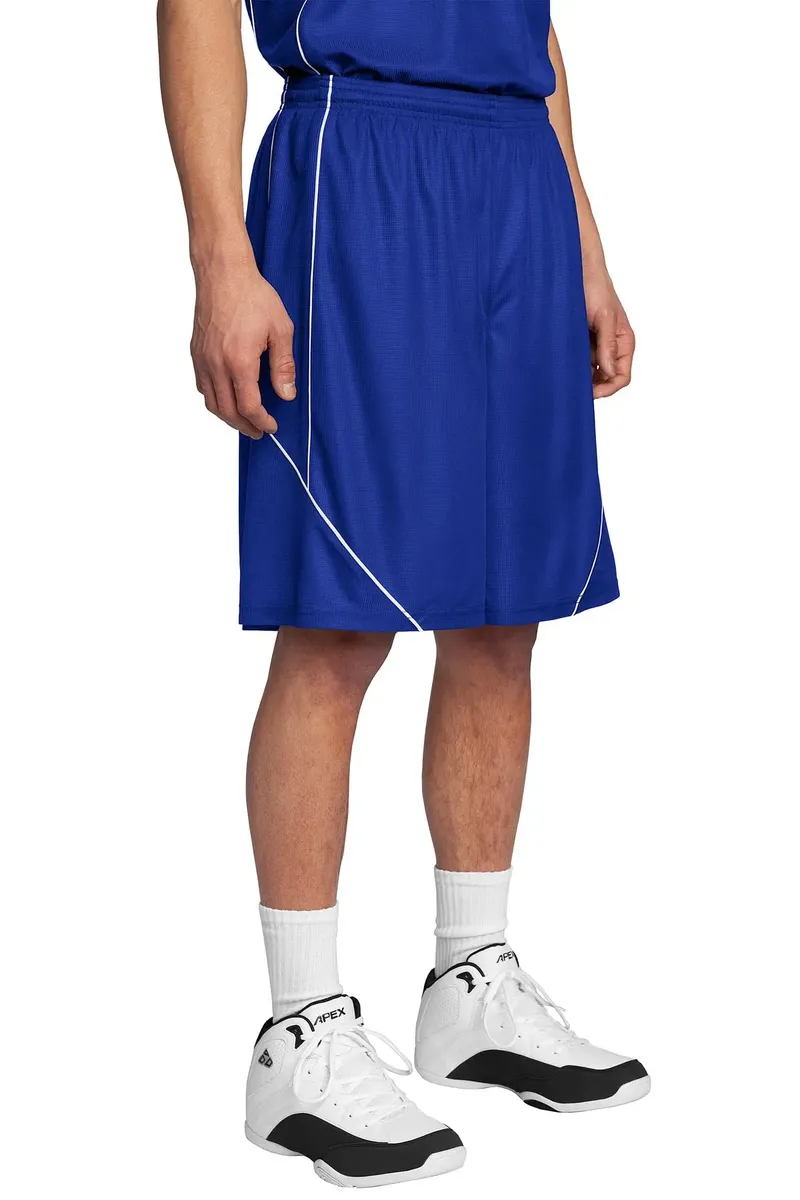 Sport-Tek® PosiCharge® Mesh Reversible Spliced Short. T565 - additional view 1
