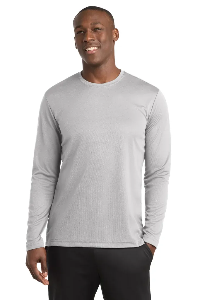 Sport-Tek® PosiCharge® RacerMesh® Long Sleeve Tee. ST340LS - additional view 1