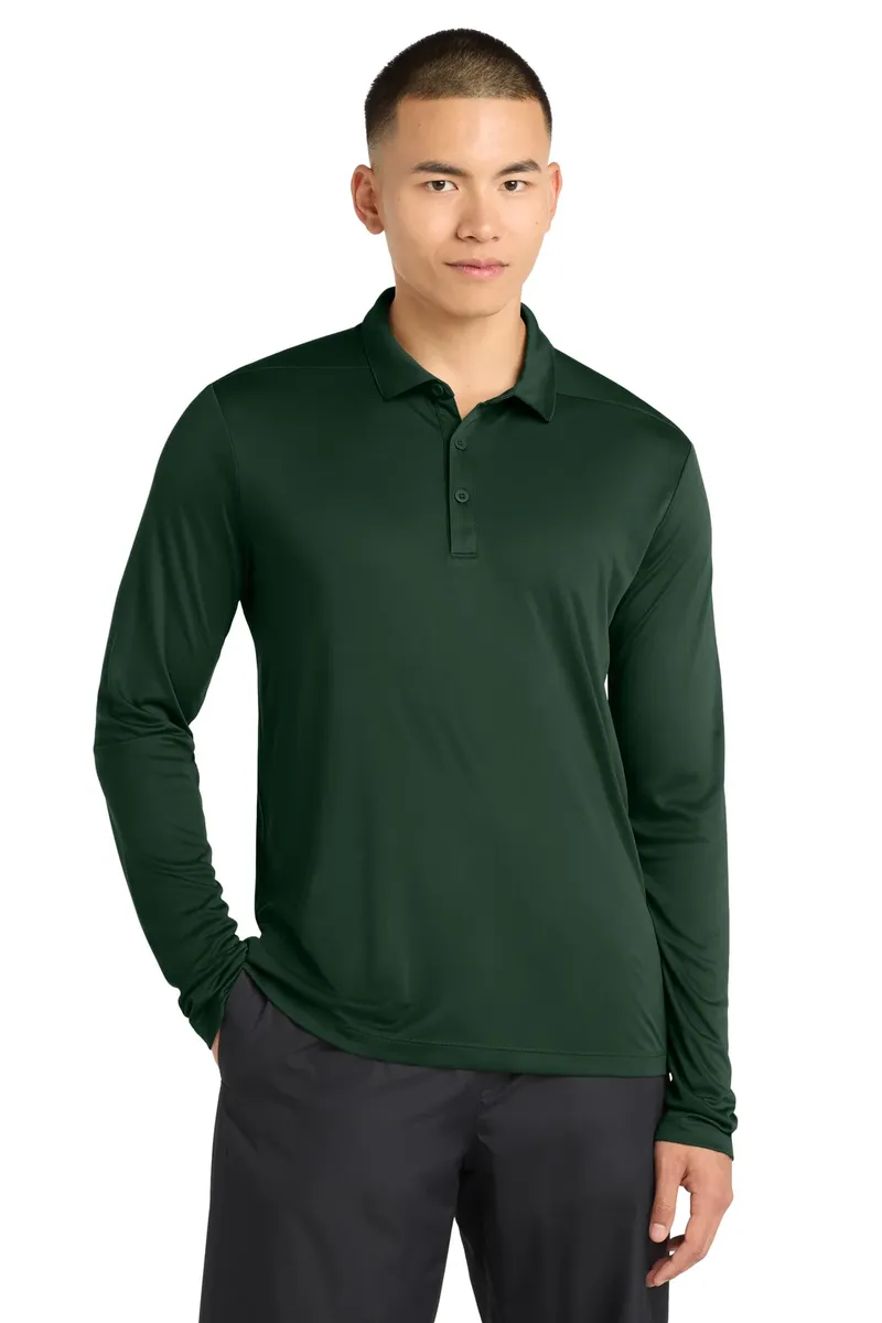 Sport-Tek ®  Posi-UV®  Pro Long Sleeve Polo. ST520LS - additional view 2