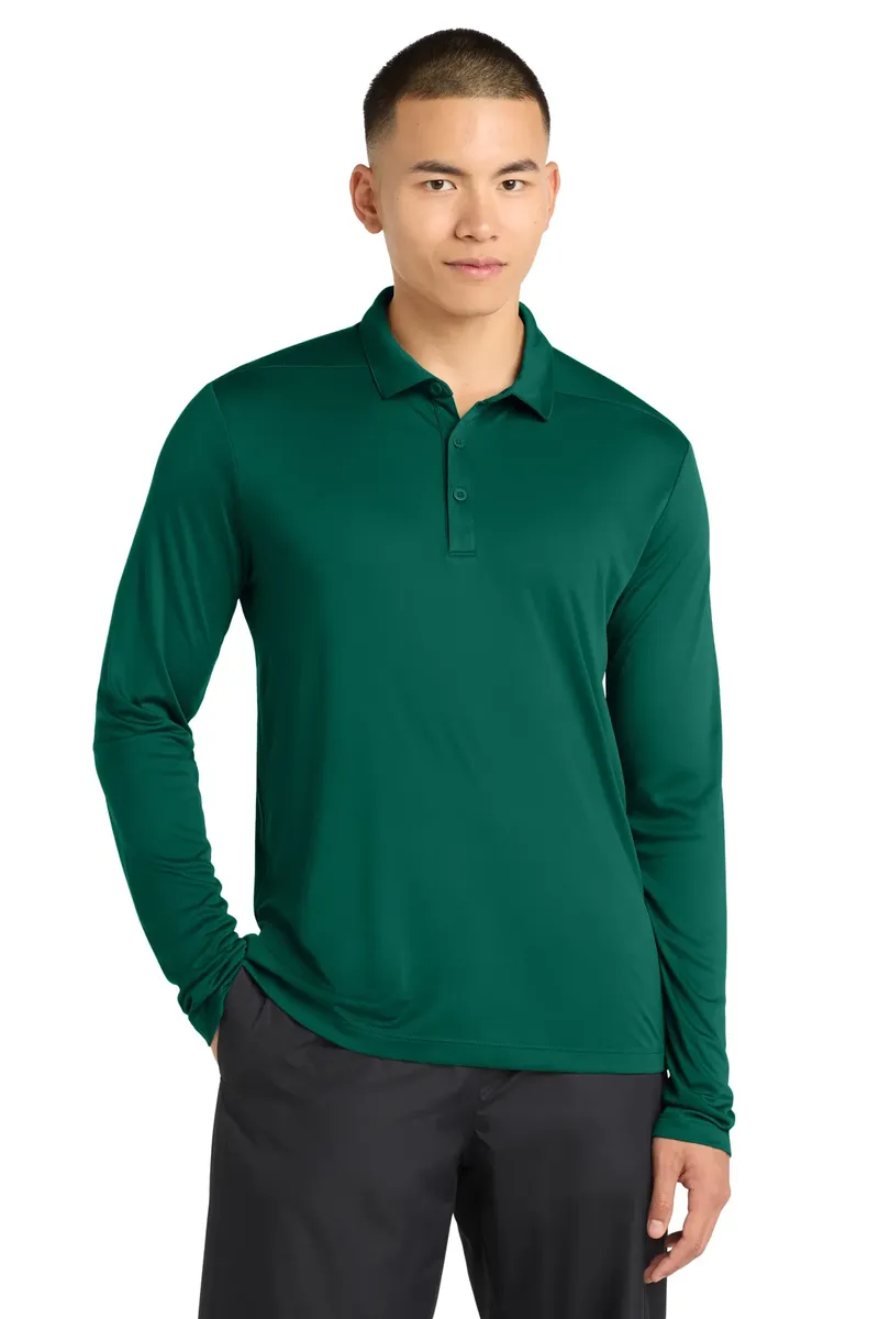 Sport-Tek ®  Posi-UV®  Pro Long Sleeve Polo. ST520LS - additional view 1