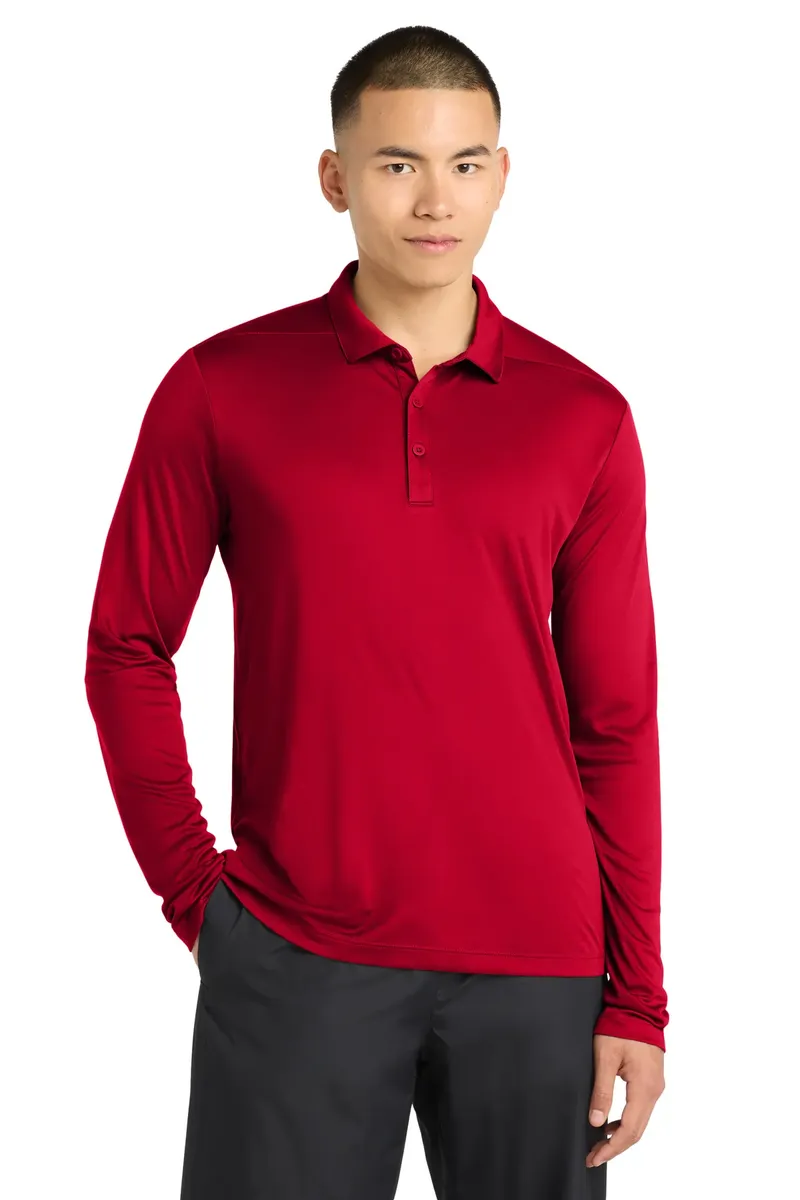Sport-Tek ® Posi-UV® Pro Long Sleeve Polo. ST520LS