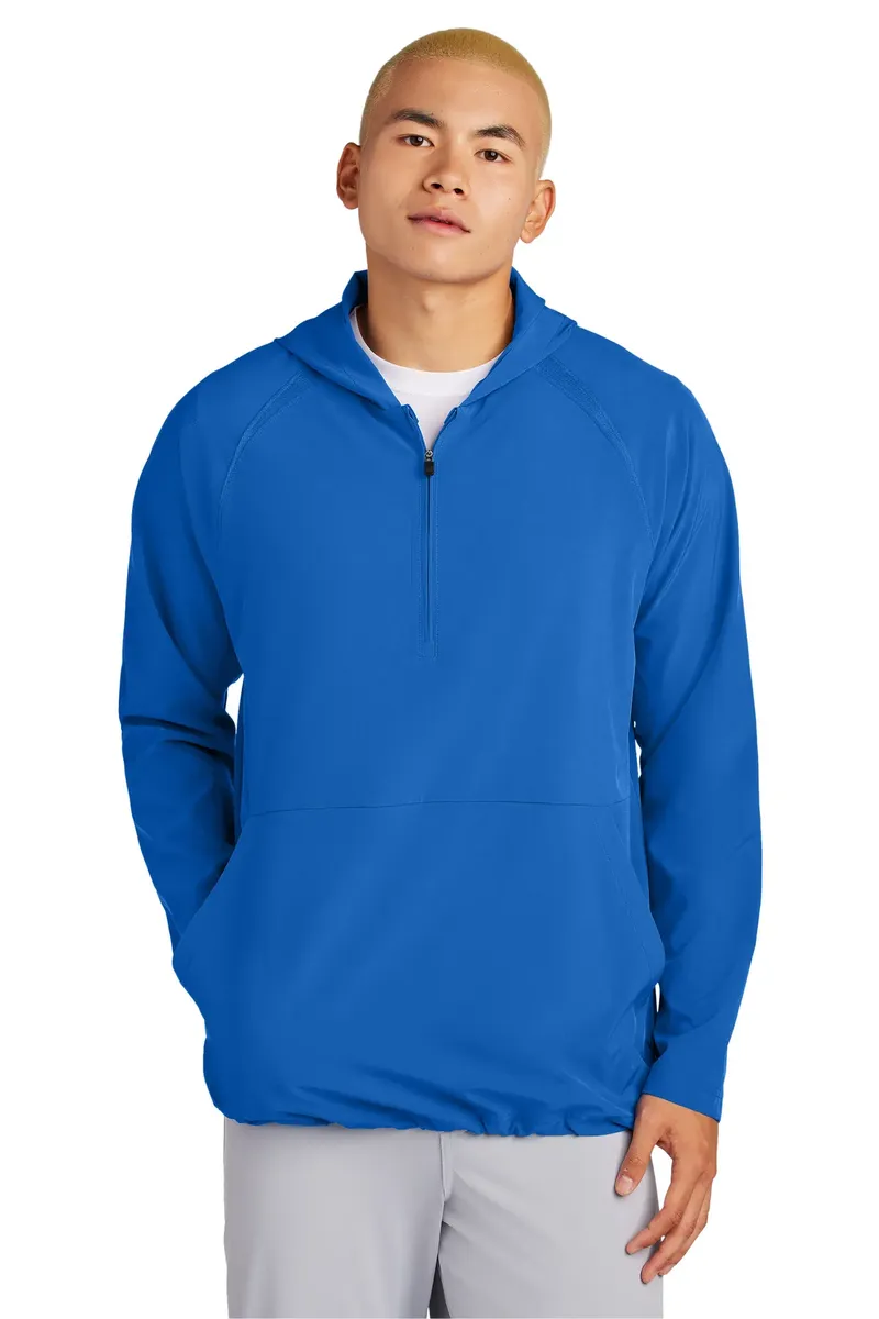 Sport-Tek® Repeat 1/2-Zip Long Sleeve Hooded Jacket JST488 - additional view 3