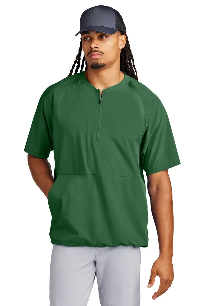 Sport-Tek® Repeat 1/2-Zip Short Sleeve Jacket JST489 - additional view 3
