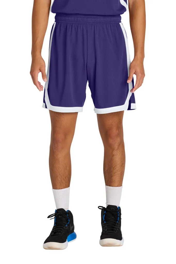 Sport-Tek® Rival Basketball 7 Short ST901 - additional view 5