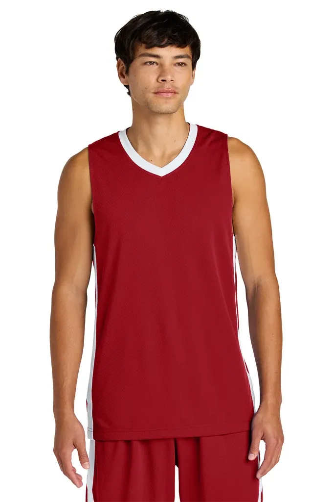 Sport-Tek® Rival Basketball Rev Jersey ST900 - additional view 4
