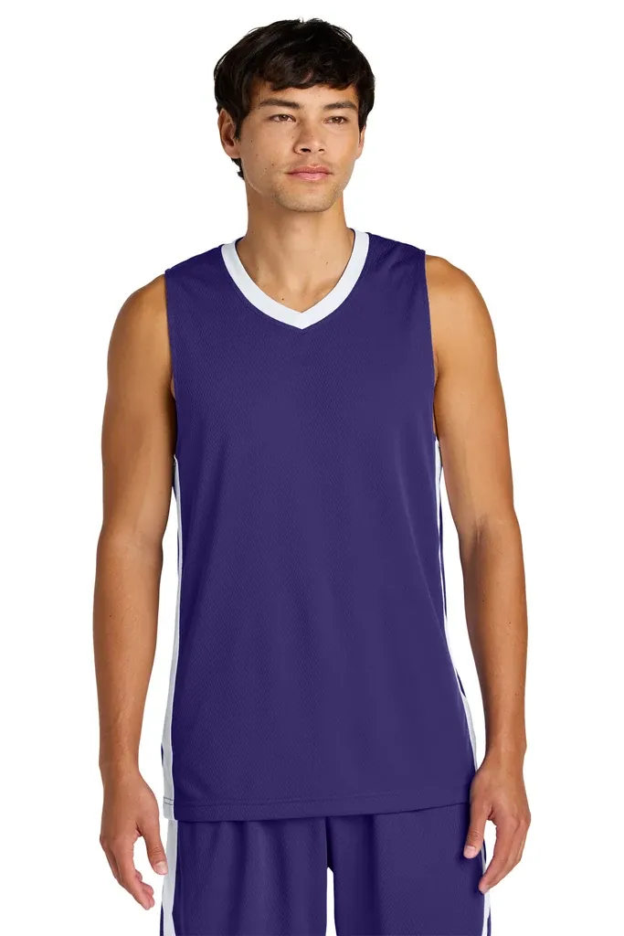 Sport-Tek® Rival Basketball Rev Jersey ST900 - additional view 6