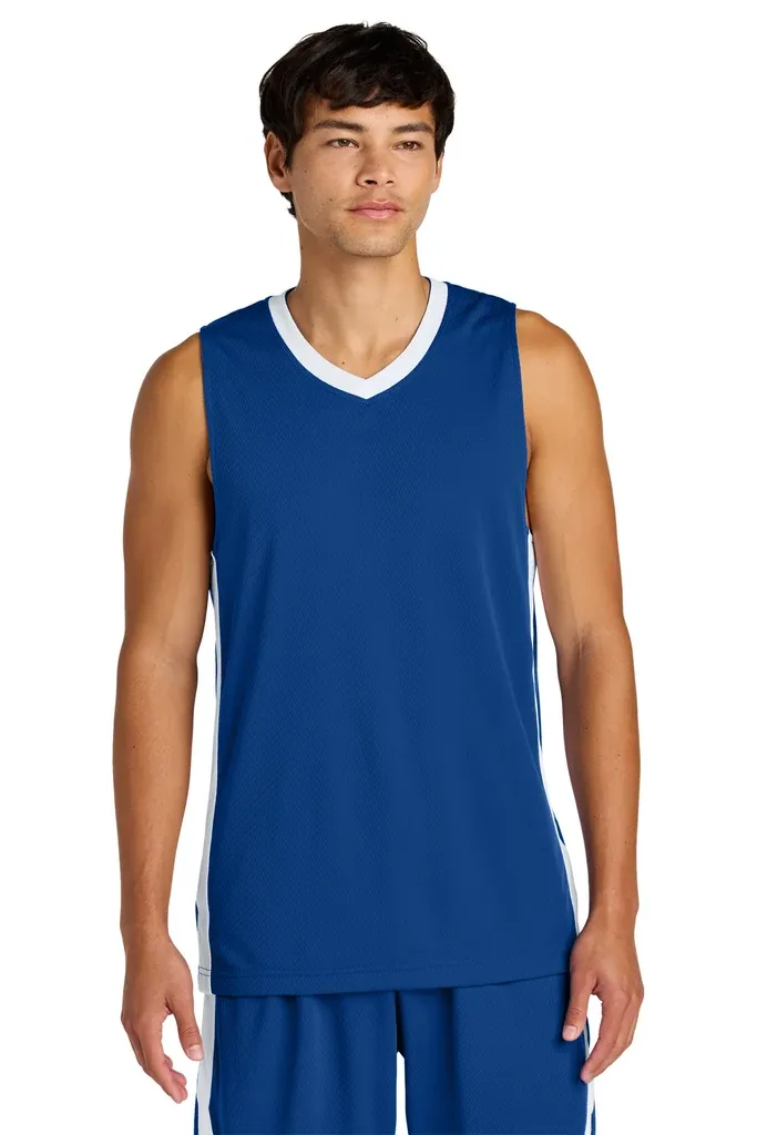 Sport-Tek® Rival Basketball Rev Jersey ST900 - additional view 1