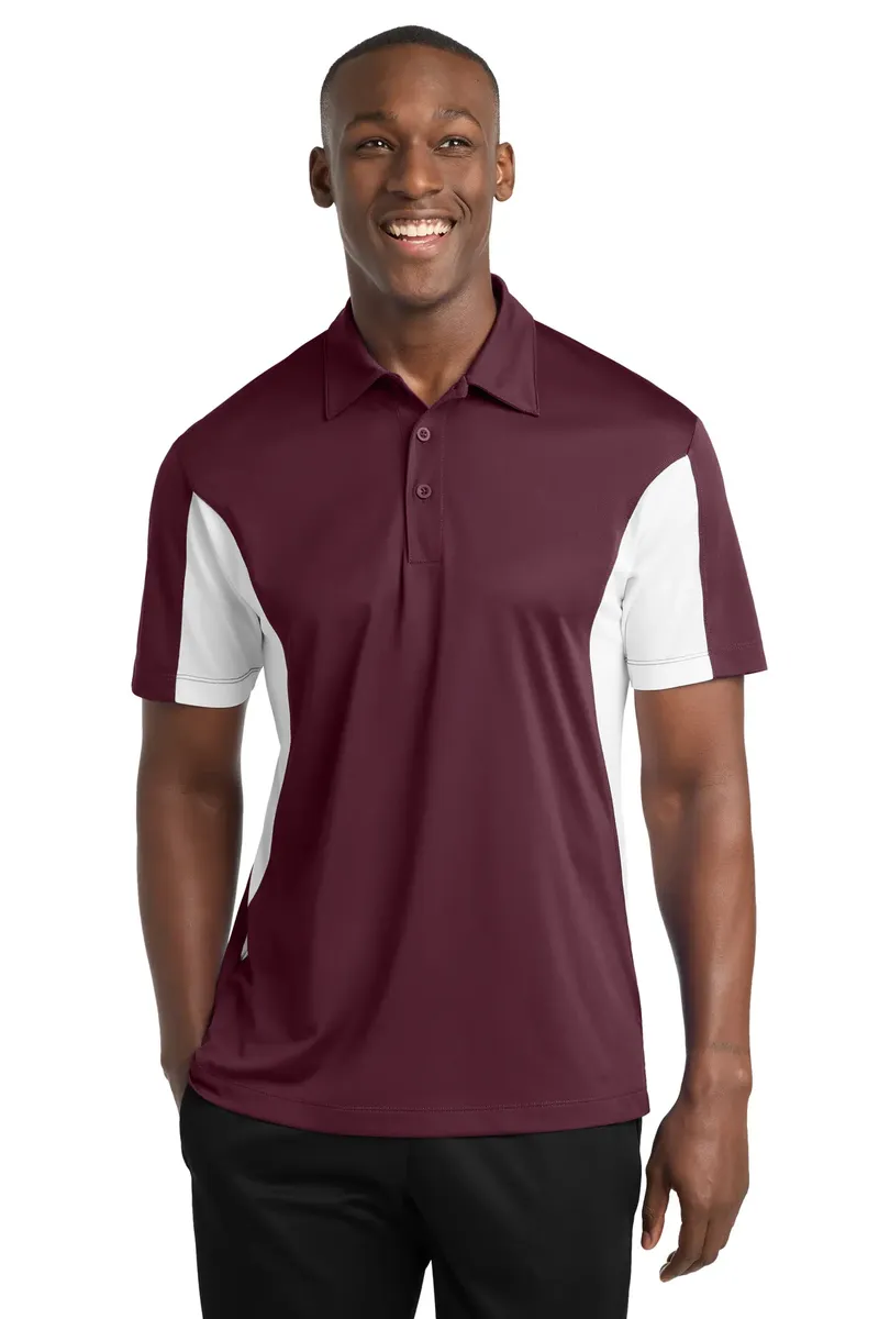 Sport-Tek® Side Blocked Micropique Sport-Wick® Polo. ST655 - additional view 3