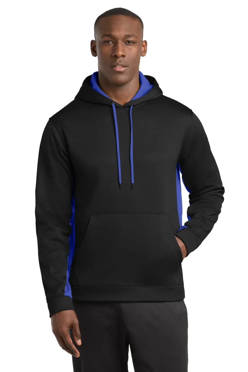 Sport-Tek® Sport-Wick® Fleece Colorblock Hooded Pullover. ST235 - additional view 7