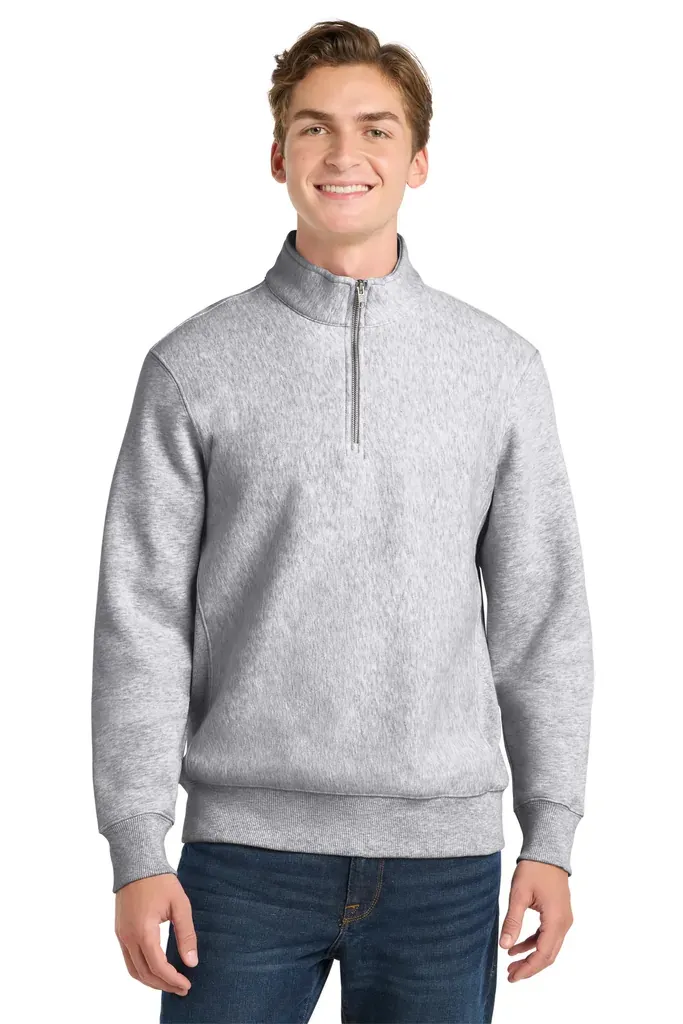 Sport-Tek® Super Heavyweight 1/4-Zip Pullover Sweatshirt. ST283 - additional view 2