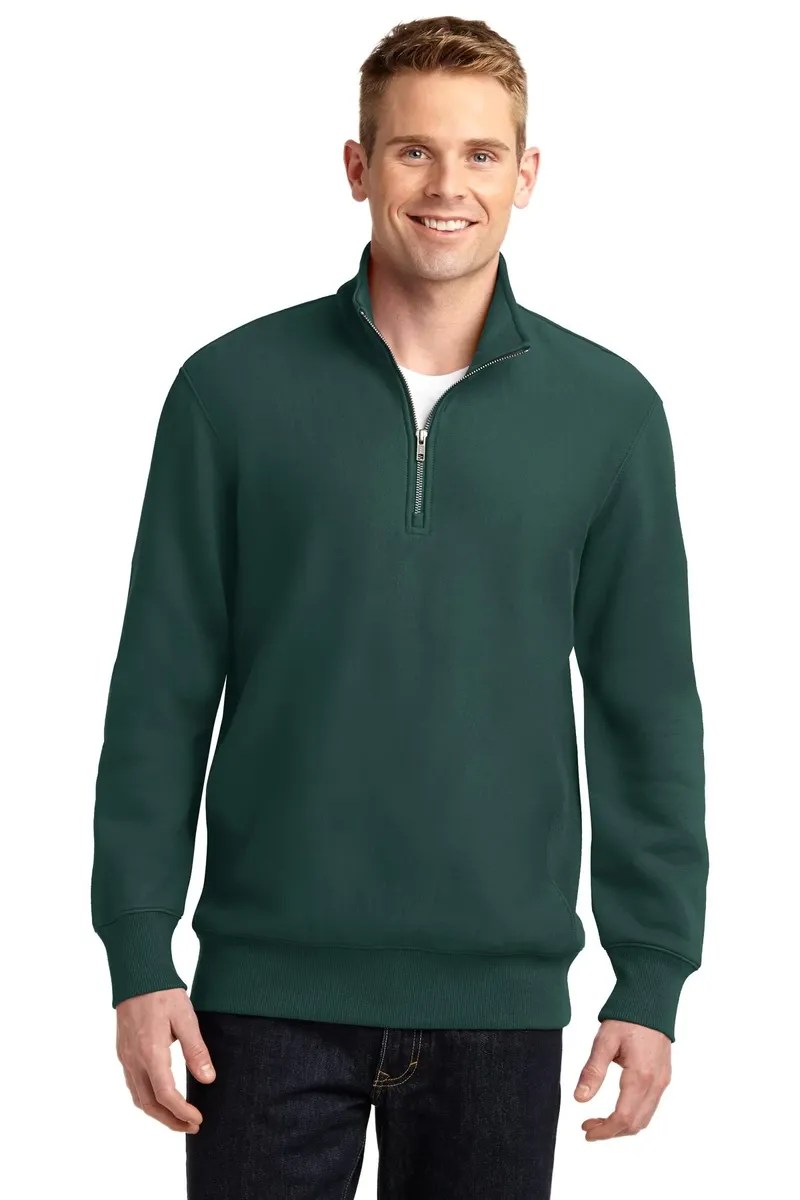 Sport-Tek® Super Heavyweight 1/4-Zip Pullover Sweatshirt. ST283 - additional view 4