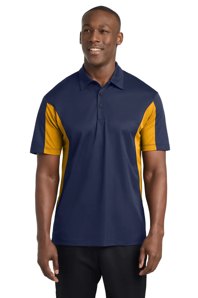 Sport-Tek® Tall Side Blocked Micropique Sport-Wick® Polo. TST655 - additional view 4