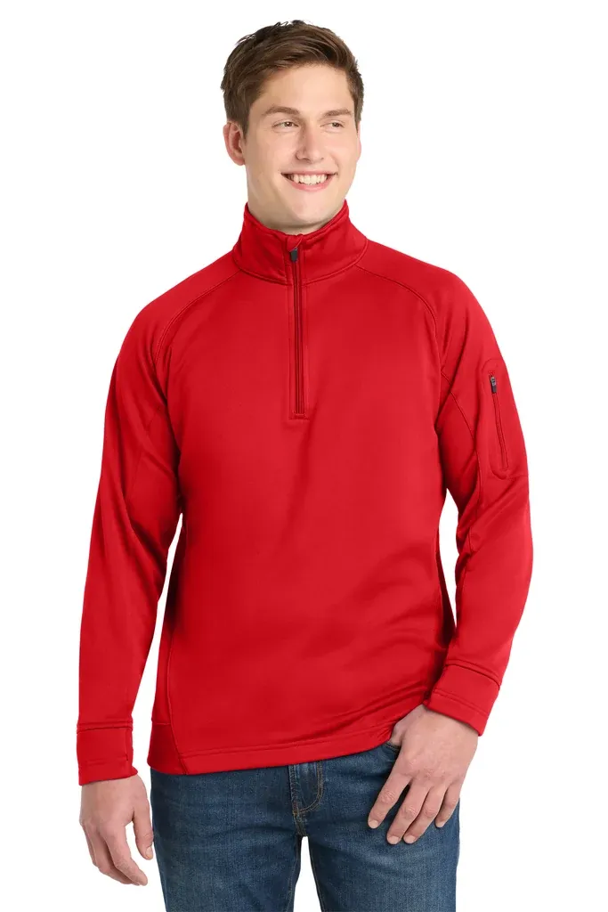 Sport-Tek® Tech Fleece 1/4-Zip Pullover. F247 - additional view 3