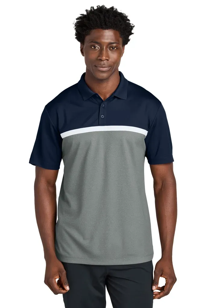 Sport-Tek® UV Micropique Colorblock Polo ST741 - additional view 2