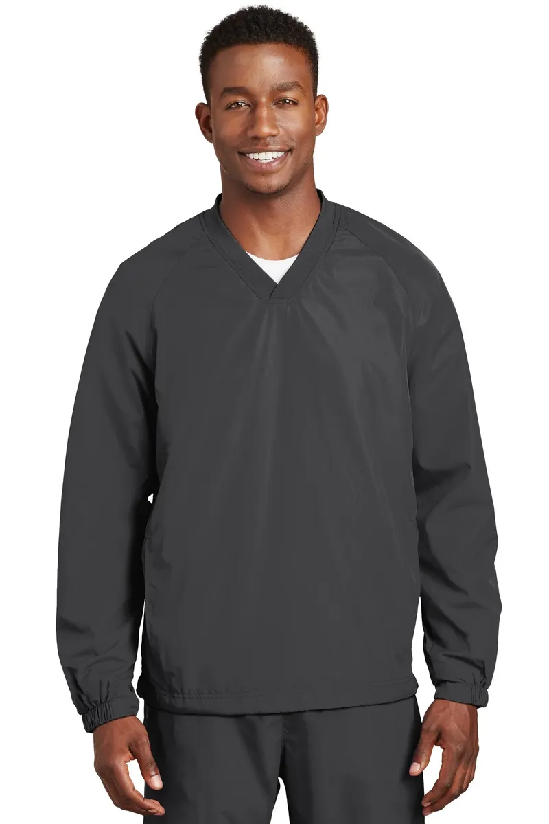 Sport-Tek® V-Neck Raglan Wind Shirt. JST72 - additional view 5