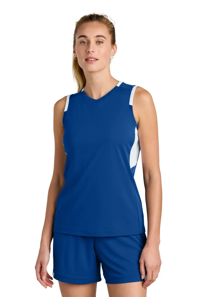 Sport-Tek® Women's Club Sleeveless V-Neck LST441 - additional view 3