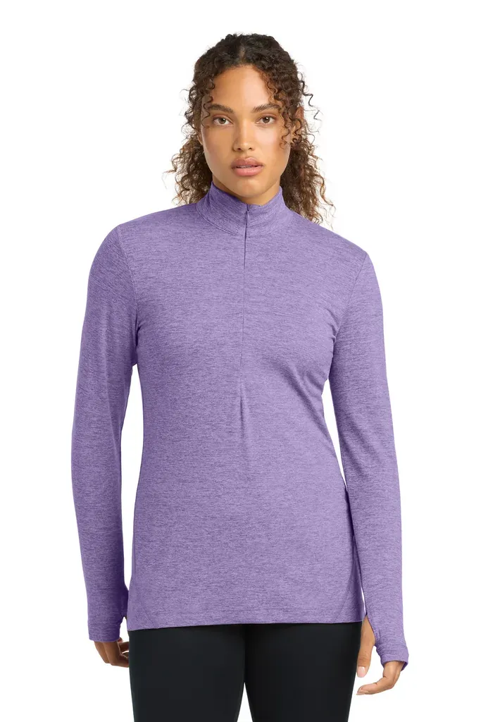Sport-Tek® Women's Exchange 1.5 Long Sleeve 1/2-Zip LST711 - additional view 1