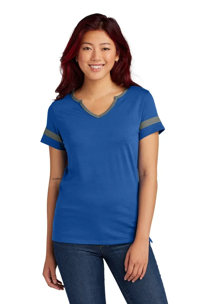 Sport-Tek® Women's Halftime Notch Neck Tee LST6041 - additional view 1