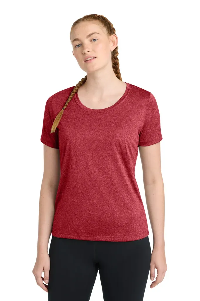 Sport-Tek® Women's Heather Contender Scoop Neck Tee. LST360 - additional view 11