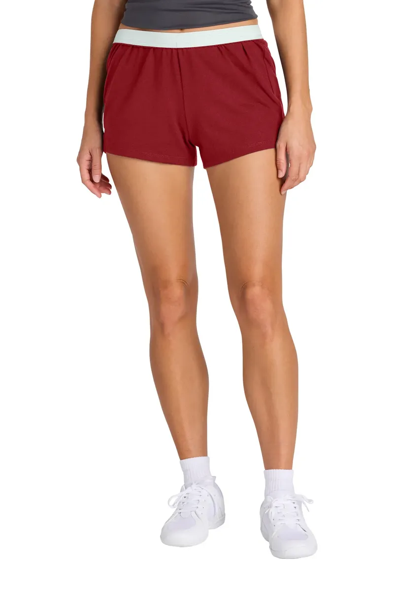 Sport-Tek® Women's Jersey Knit Squad Short LST311 - additional view 8