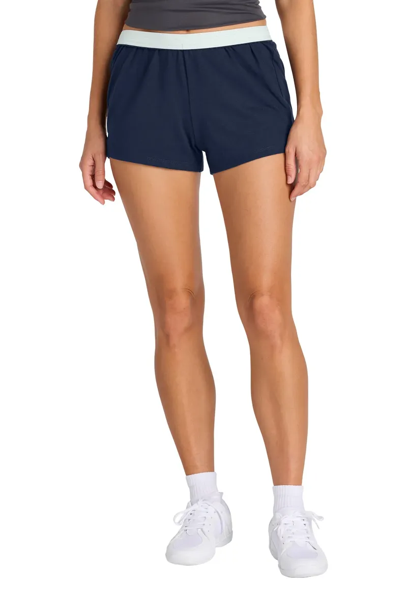 Sport-Tek® Women's Jersey Knit Squad Short LST311 - additional view 7