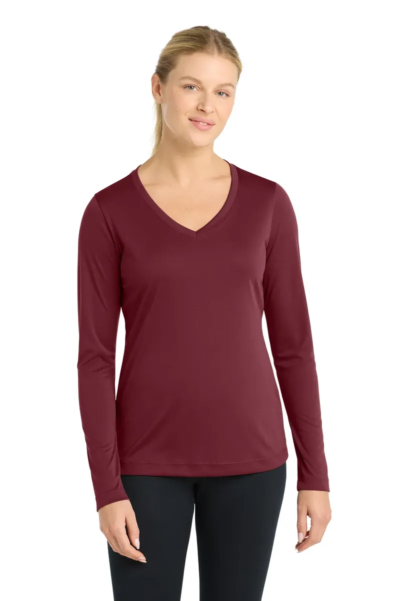 Sport-Tek® Women's Long Sleeve PosiCharge® Competitor V-Neck Tee. LST353LS - additional view 16