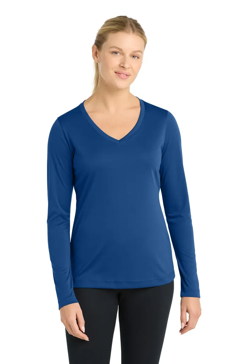 Sport-Tek® Women's Long Sleeve PosiCharge® Competitor V-Neck Tee. LST353LS - additional view 18